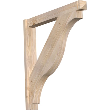 Ekena Millwork Funston Arts & Crafts Smooth Outlooker, Douglas Fir, 5 1/2"W x 40"D x 40"H OUT06X40X40FST03SDF
